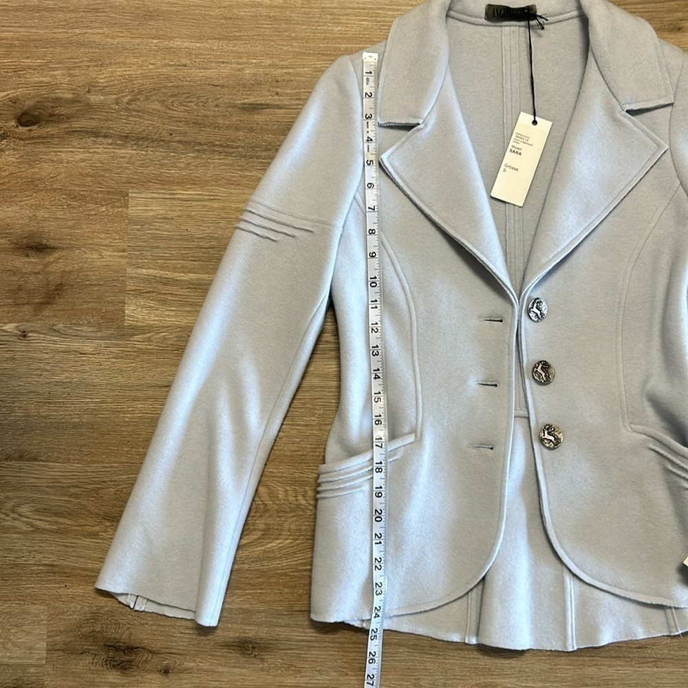 ANGIE MILLER Sara Ice Blue Jacket - Picture 6 of 15